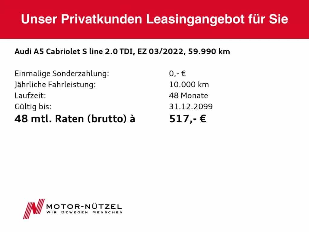 Audi A5 Cabriolet 2.0 TDI S-TR S-LINE MATRIX+NAVI+ACC 03/2022-photo-21