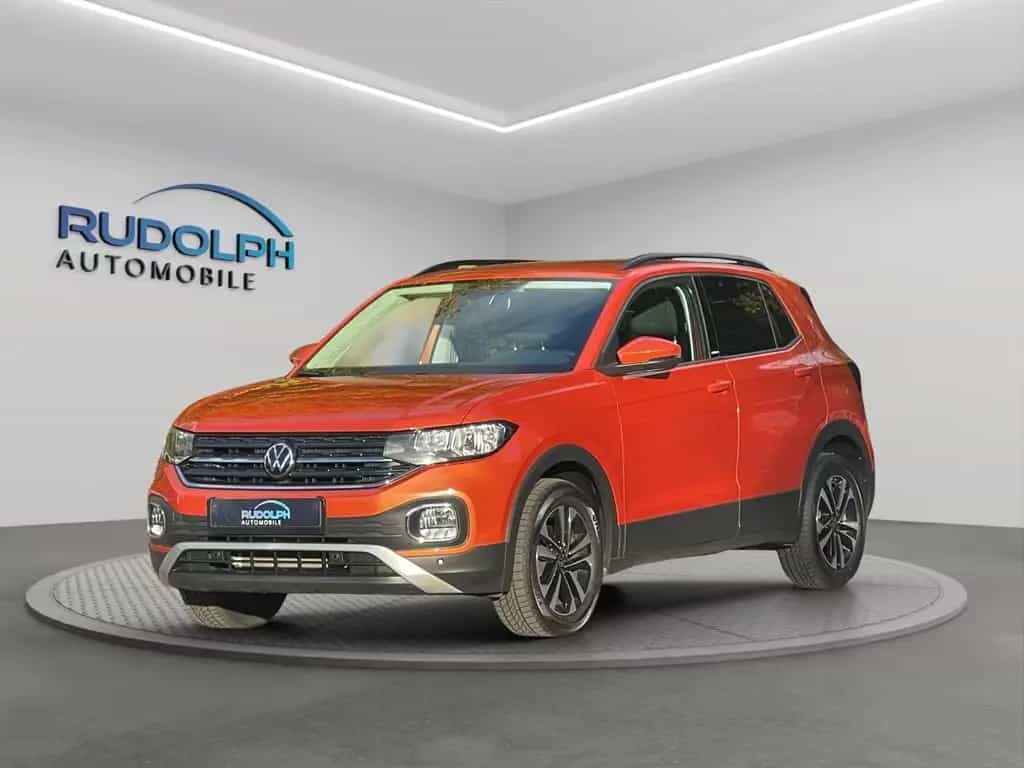 Volkswagen T-Cross 1,5 AUTOMA. ACC LANE NAVI 1.Hd. GARANTIE 01/2021-photo-2