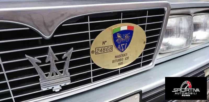 Maserati Other Biturbo 420 UNICOPROPRIETARIO 09/1985-photo-3