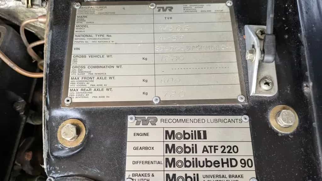 TVR Griffith 4.3, 70.000 km, LHD, 3rd owner. 03/1993-photo-9