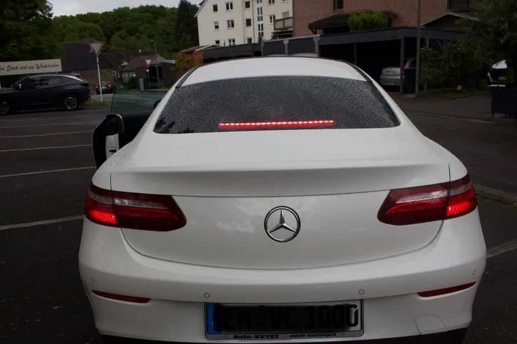 Mercedes-Benz E 350 Coupé -AMG Line-Panoramdach-Diamantweiss 07/2020-photo-1