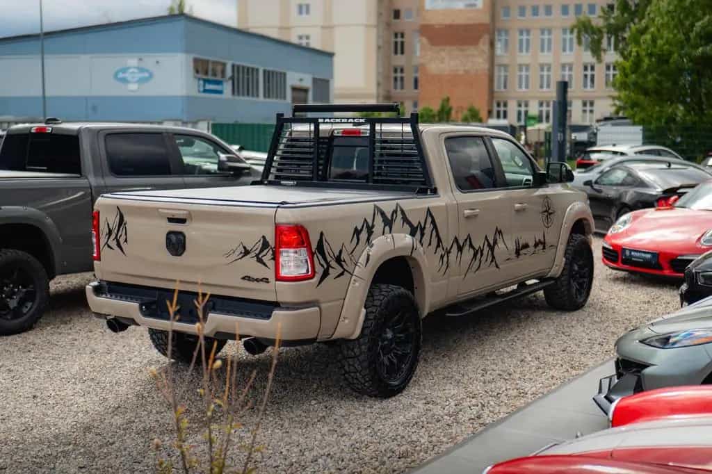Dodge RAM 5.7 V8 HEMI 4x4 ARMY STYLE Offroad LONGBED 07/2019-photo-22