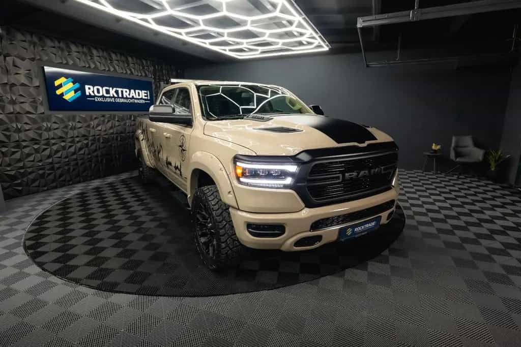Dodge RAM 5.7 V8 HEMI 4x4 ARMY STYLE Offroad LONGBED 07/2019-photo-6
