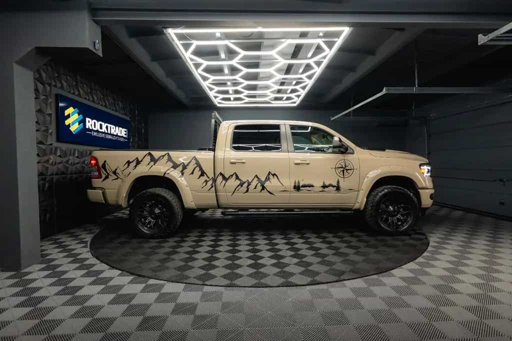 Dodge RAM 5.7 V8 HEMI 4x4 ARMY STYLE Offroad LONGBED 07/2019-photo-7