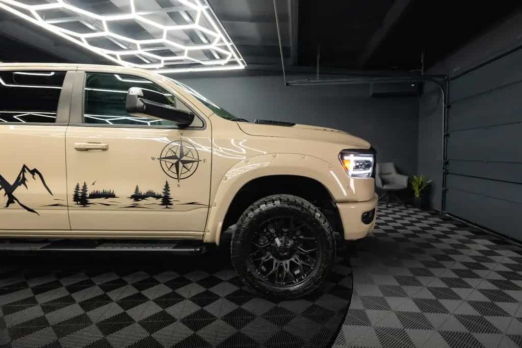 Dodge RAM 5.7 V8 HEMI 4x4 ARMY STYLE Offroad LONGBED 07/2019-photo-9