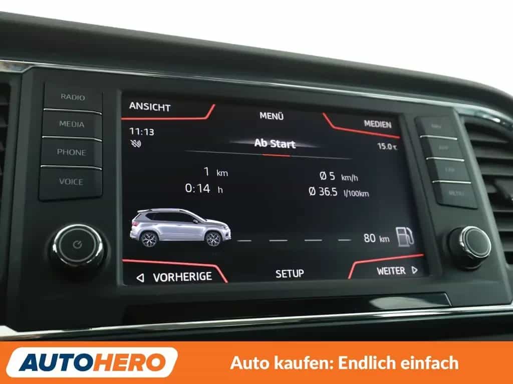Seat Ateca 1.0 TSI Style Edition*NAVI*TEMPO*PDC*ALU* 06/2019-photo-20