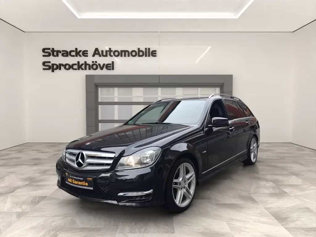 Mercedes-Benz C 180 T CGI *AMG LINE*Automatik*AHK*Scheckheftge 06/2012-photo-0