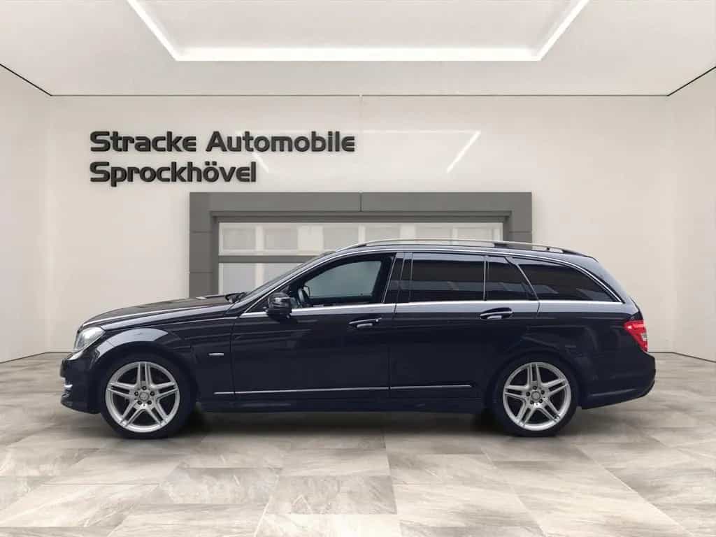 Mercedes-Benz C 180 T CGI *AMG LINE*Automatik*AHK*Scheckheftge 06/2012-photo-1
