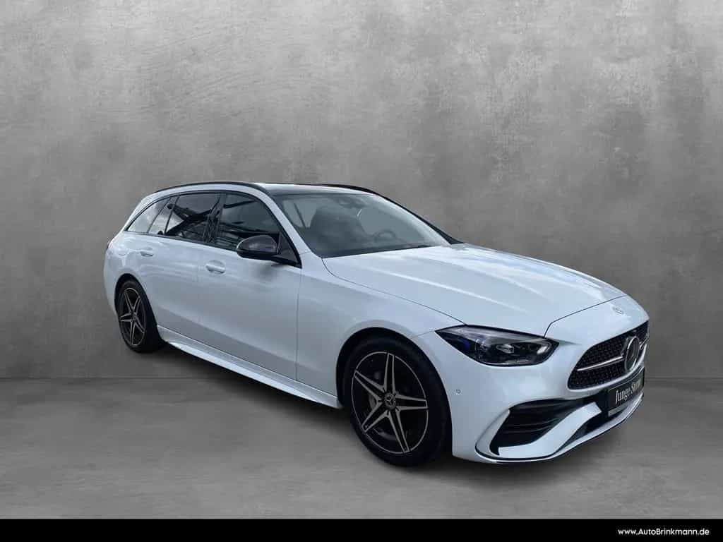 Mercedes-Benz C-Class d T-Modell AMG Line Exterieur/Panorama/SHZ 02/2022-photo-2