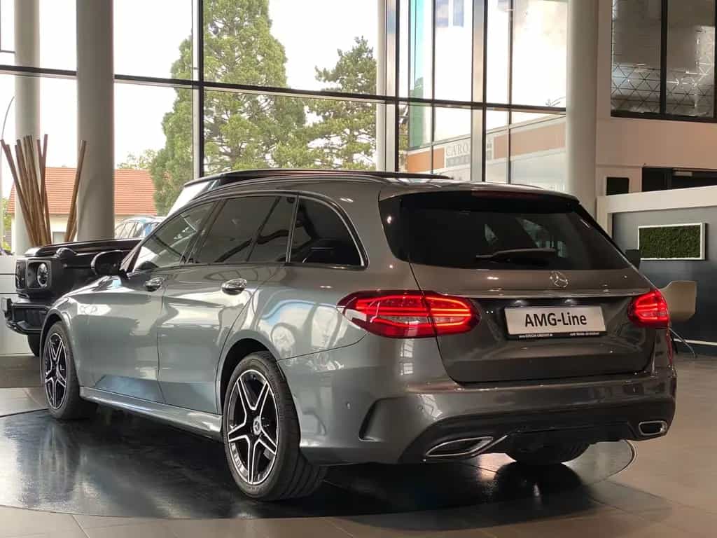 Mercedes-Benz C 220 d 4M AMG WideS Multibeam Sthz Burm. DTR AHK 10/2019-photo-1