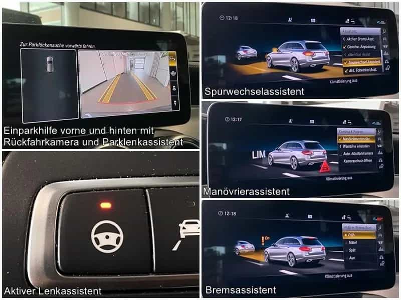 Mercedes-Benz C 220 d 4M AMG WideS Multibeam Sthz Burm. DTR AHK 10/2019-photo-12