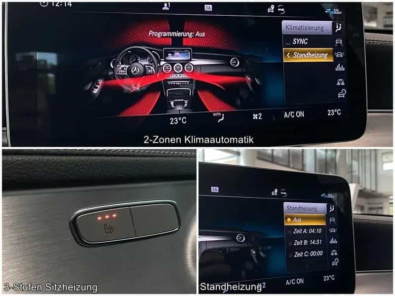 Mercedes-Benz C 220 d 4M AMG WideS Multibeam Sthz Burm. DTR AHK 10/2019-photo-15