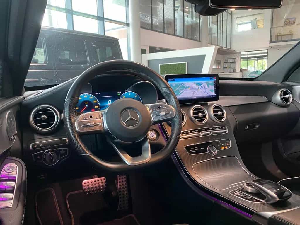 Mercedes-Benz C 220 d 4M AMG WideS Multibeam Sthz Burm. DTR AHK 10/2019-photo-3