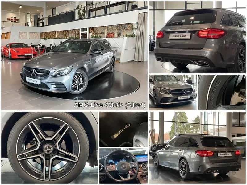 Mercedes-Benz C 220 d 4M AMG WideS Multibeam Sthz Burm. DTR AHK 10/2019-photo-6