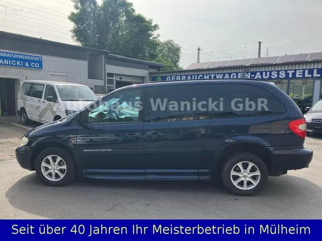 Chrysler Grand Voyager Limited 2,8 el. Rollstuhlrampe 01/2007-photo-10