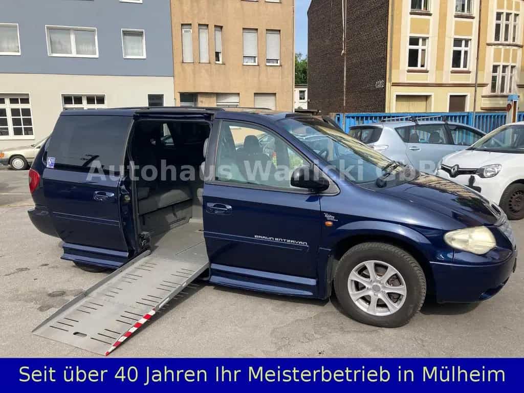 Chrysler Grand Voyager Limited 2,8 el. Rollstuhlrampe 01/2007-photo-17