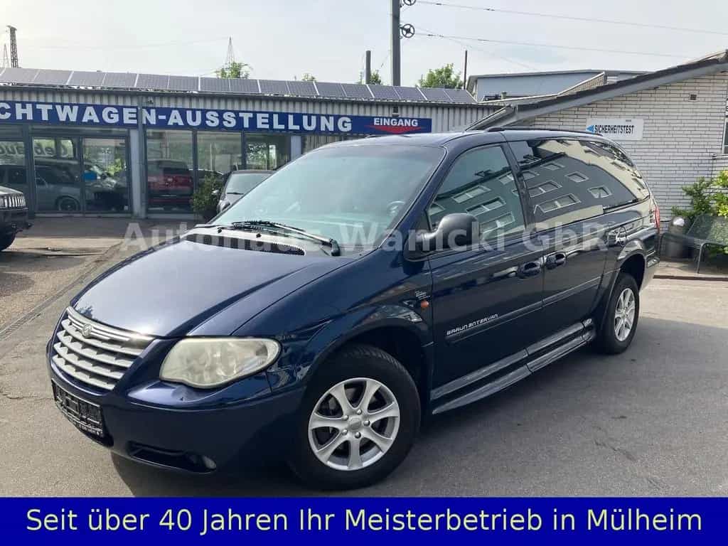 Chrysler Grand Voyager Limited 2,8 el. Rollstuhlrampe 01/2007-photo-3