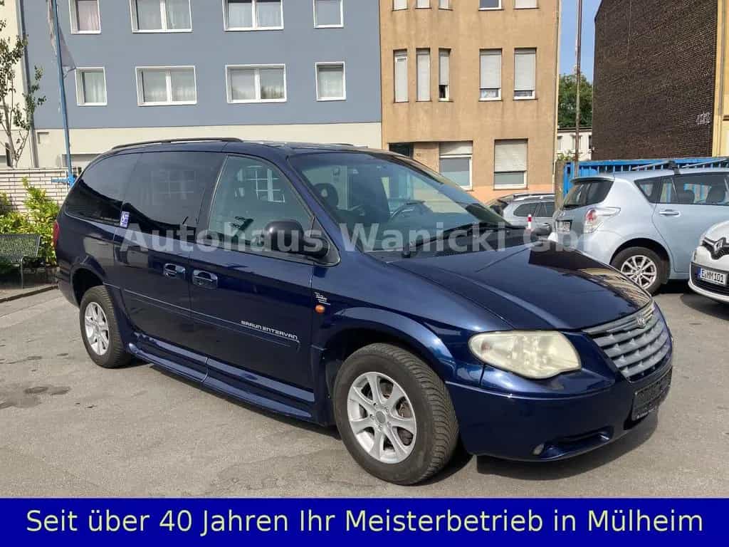 Chrysler Grand Voyager Limited 2,8 el. Rollstuhlrampe 01/2007-photo-5