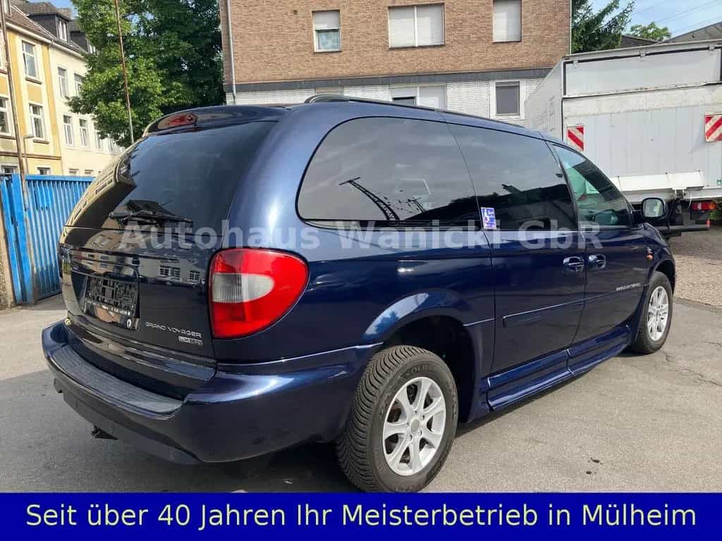Chrysler Grand Voyager Limited 2,8 el. Rollstuhlrampe 01/2007-photo-7