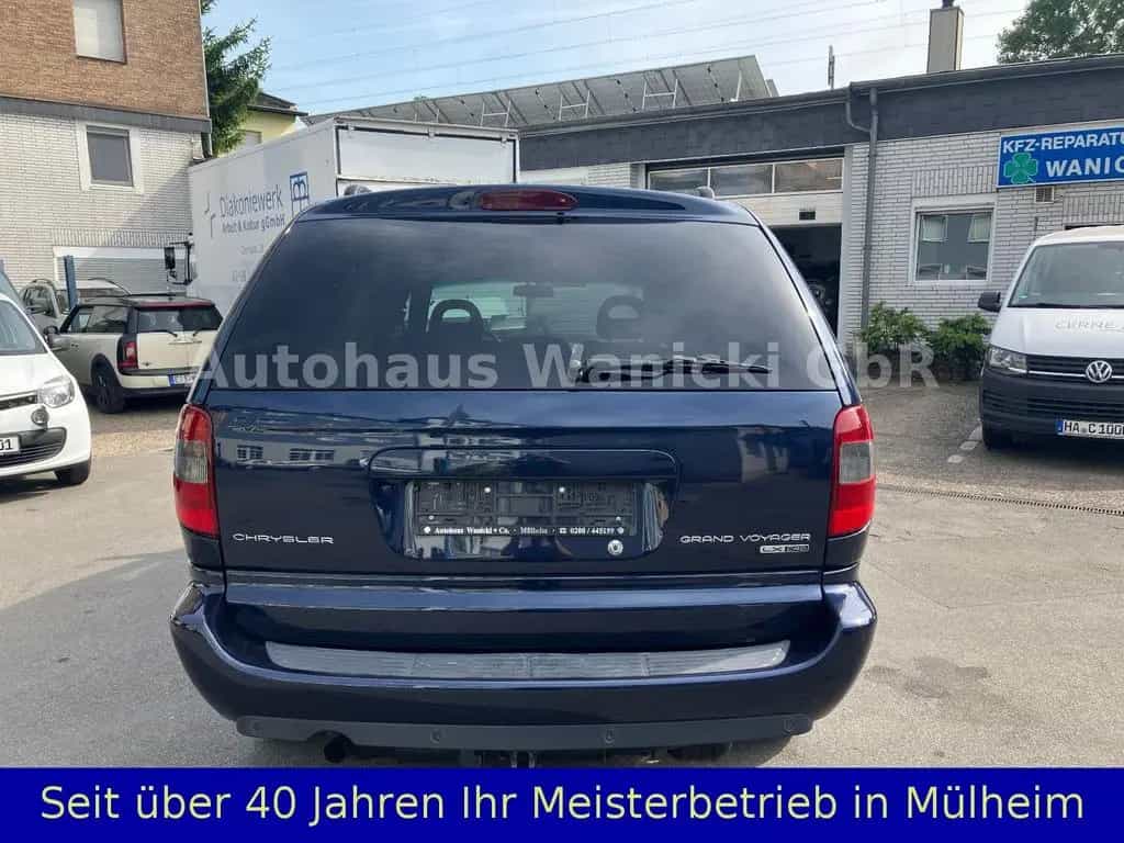 Chrysler Grand Voyager Limited 2,8 el. Rollstuhlrampe 01/2007-photo-8