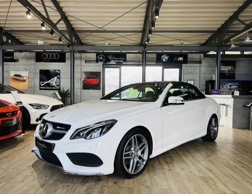 Mercedes-Benz E-Class Cabrio AMG Line*LED*R.KAMERA*LEDER*NAVI 07/2014-photo-1