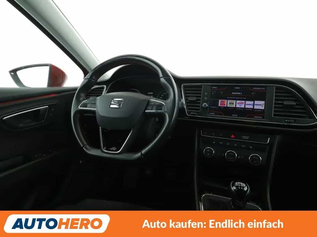 Seat Leon 1.4 TSI ACT FR*NAV*LED*TEMPO*CAM*PDC*SHZ* 05/2017-photo-12