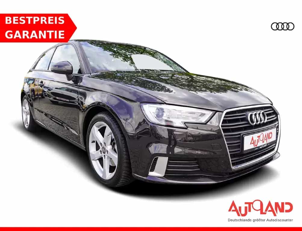Audi A3 1.5 TSI S tronic sport NAVI SHZ AAC PDC Xenon 07/2017-photo-0
