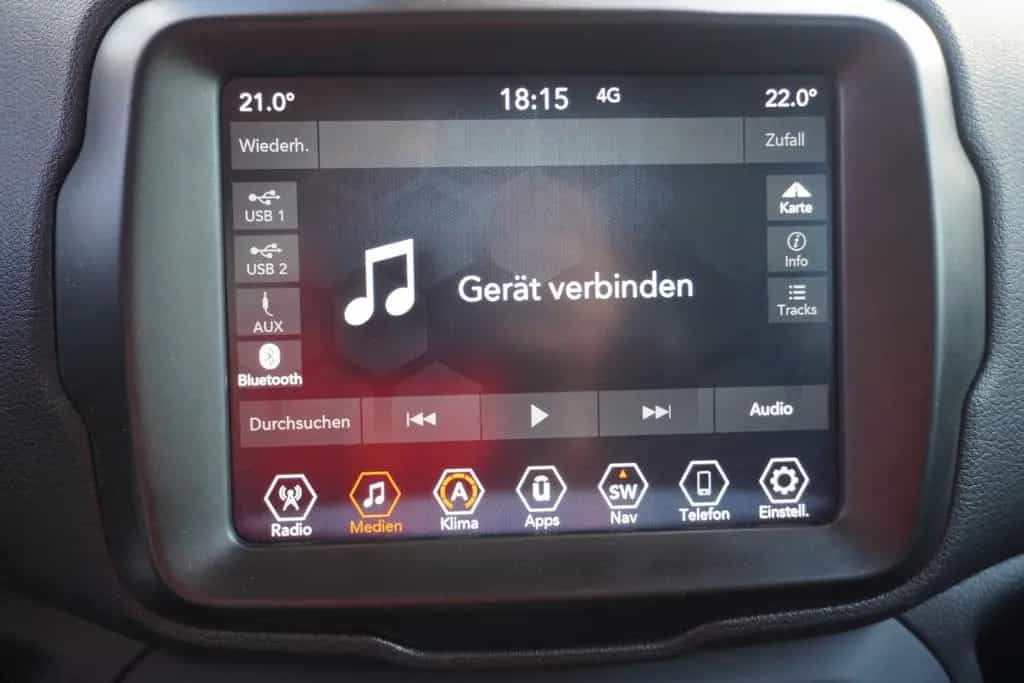 Jeep Renegade 1.3 T-GDI AT Navi Lenkradheizung PDC 04/2021-photo-22