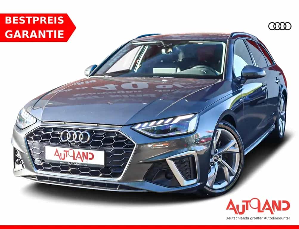 Audi A4 35 2.0 TDI Avant S-line LED ACC 360° Leder 01/2021-photo-0