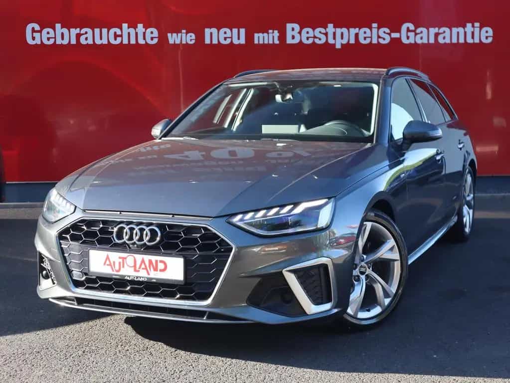 Audi A4 35 2.0 TDI Avant S-line LED ACC 360° Leder 01/2021-photo-1