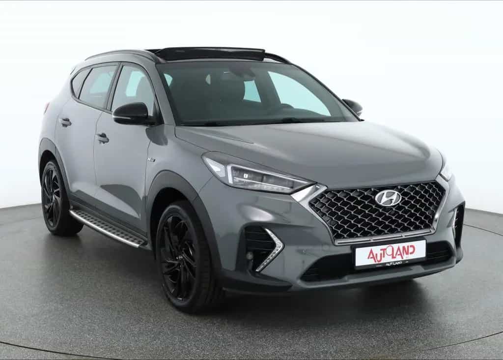 Hyundai TUCSON 1.6 T-GDI N Line 4WD Aut. LED Navi AHK 10/2019-photo-6
