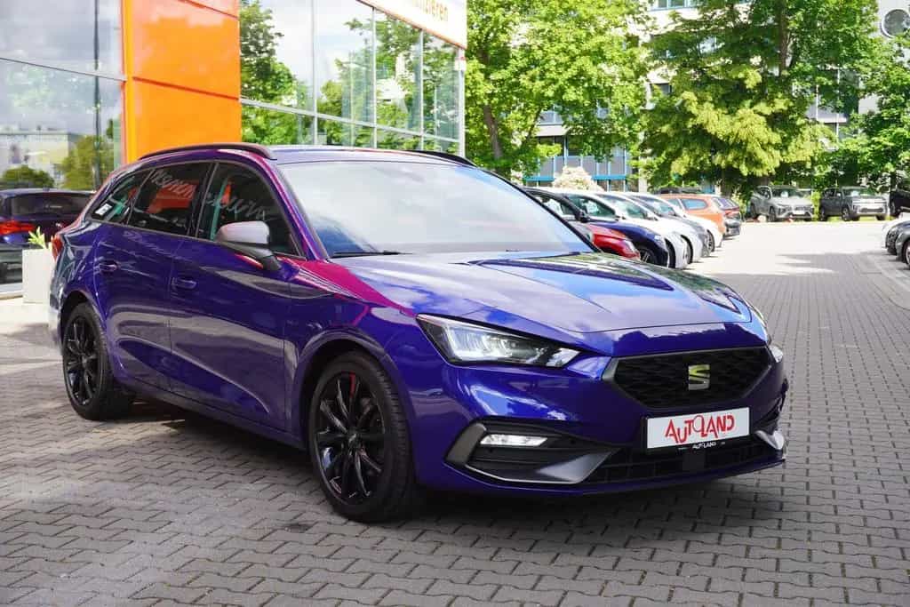 Seat Leon Sportstourer 1.5 eTSI FR LED Android Apple 08/2021-photo-3