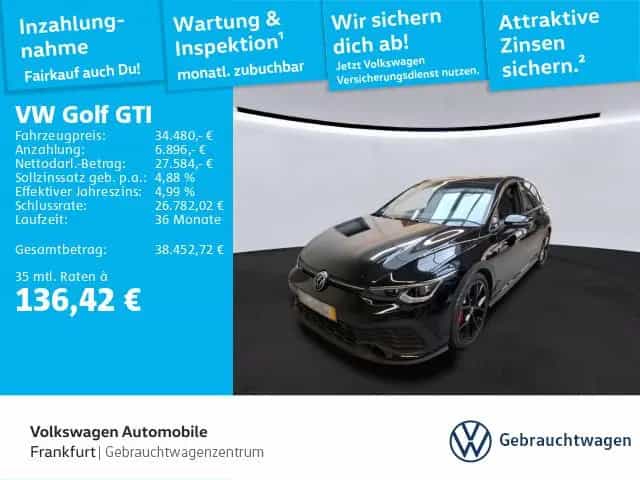 Volkswagen Golf VIII GTI Clubsport 2.0 TSI BLACKSTYLE AKRA 04/2024-photo-0