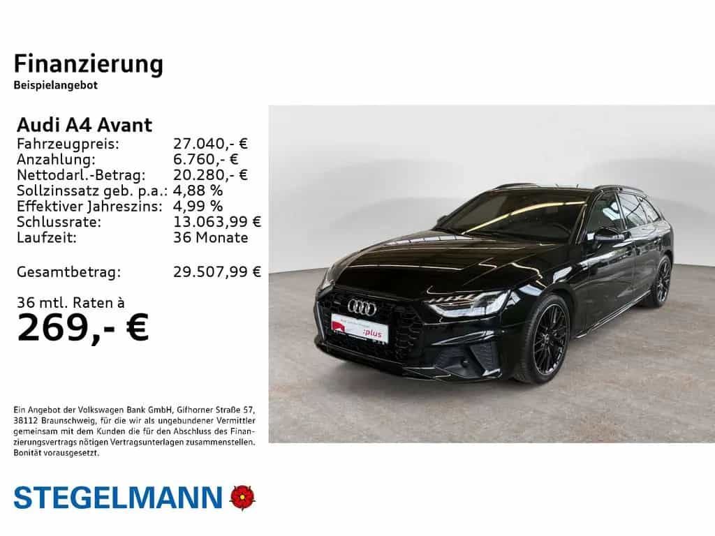 Audi A4 Avant 40 TDI qu. S tronic S-Line *LED*Navi*St 03/2021-photo-1