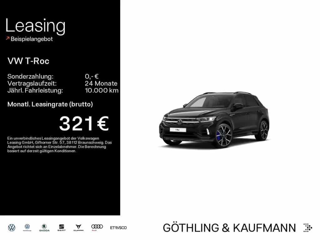 Volkswagen T-Roc R 4Motion 2.0 TSI *NAVI*BLACKSTYLE*AHK*PAN 04/2024-photo-0