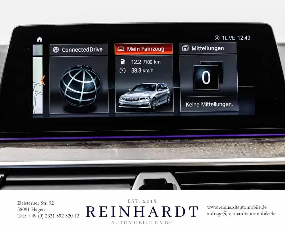 BMW 5 Series 540i TOURING xDRIVE SPORT LINE AHK/PANO/KAMERA 06/2018-photo-26