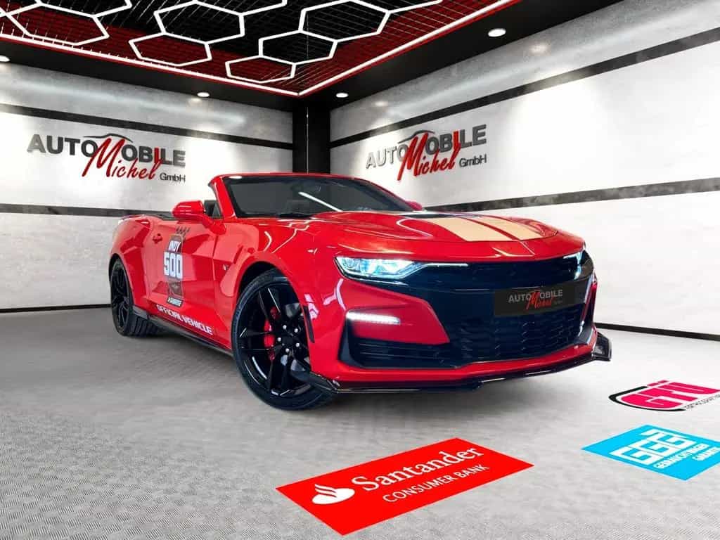 Chevrolet Camaro SS 6.2 V8 ZL1 Cabrio / Pace Car Indy 500 02/2020-photo-5