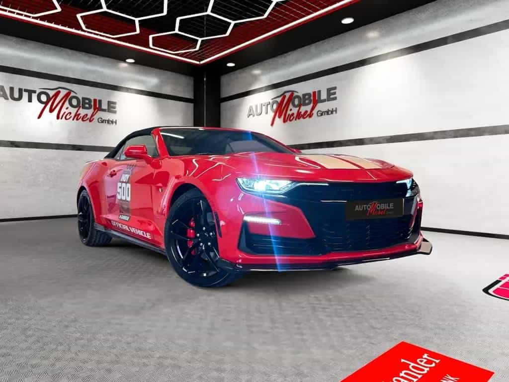 Chevrolet Camaro SS 6.2 V8 ZL1 Cabrio / Pace Car Indy 500 02/2020-photo-6