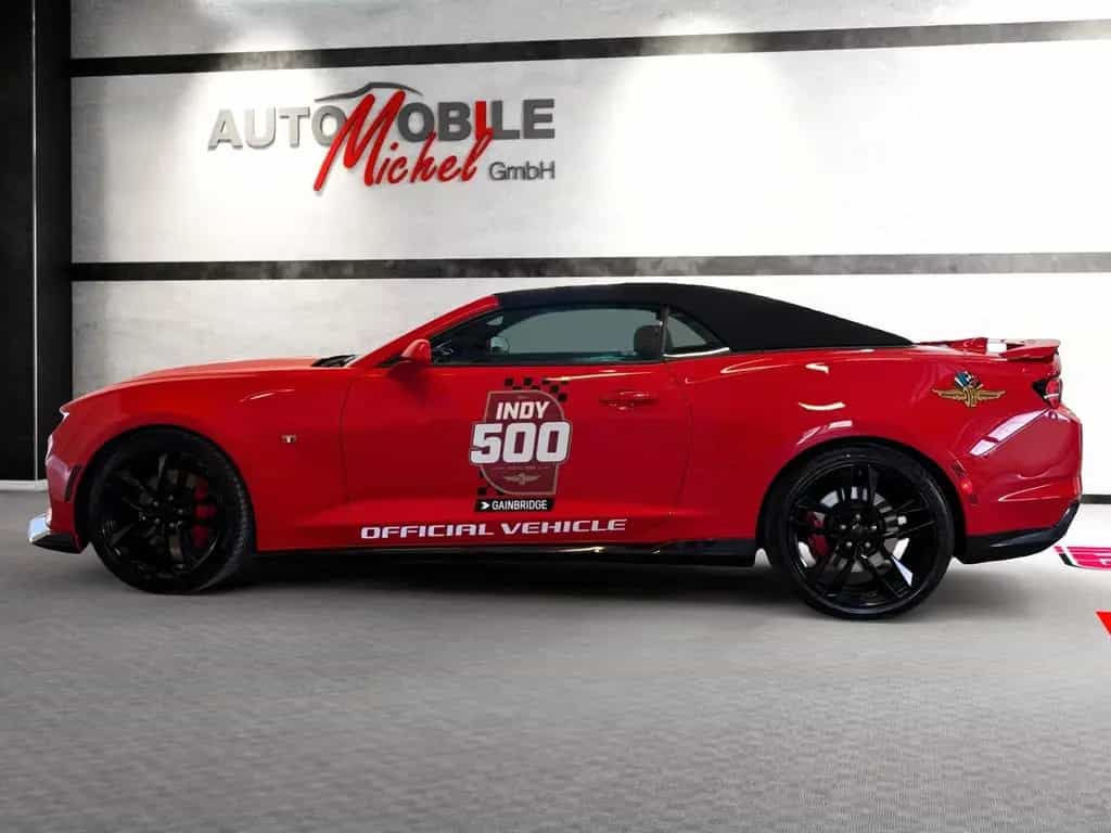 Chevrolet Camaro SS 6.2 V8 ZL1 Cabrio / Pace Car Indy 500 02/2020-photo-7