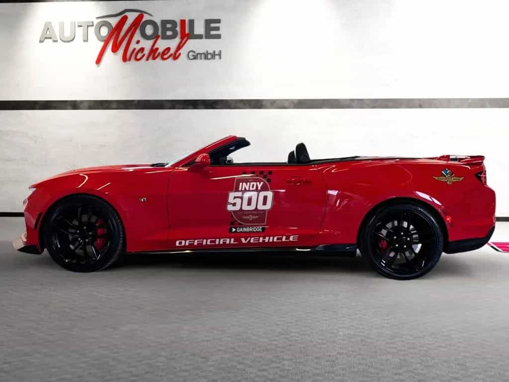 Chevrolet Camaro SS 6.2 V8 ZL1 Cabrio / Pace Car Indy 500 02/2020-photo-8