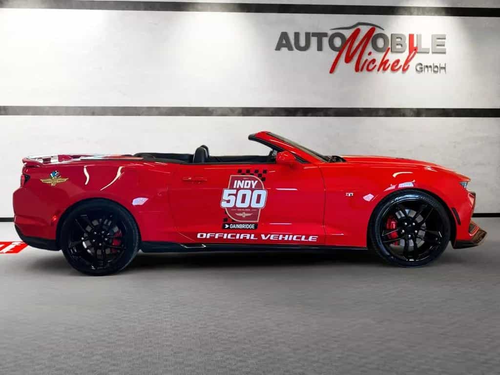 Chevrolet Camaro SS 6.2 V8 ZL1 Cabrio / Pace Car Indy 500 02/2020-photo-9