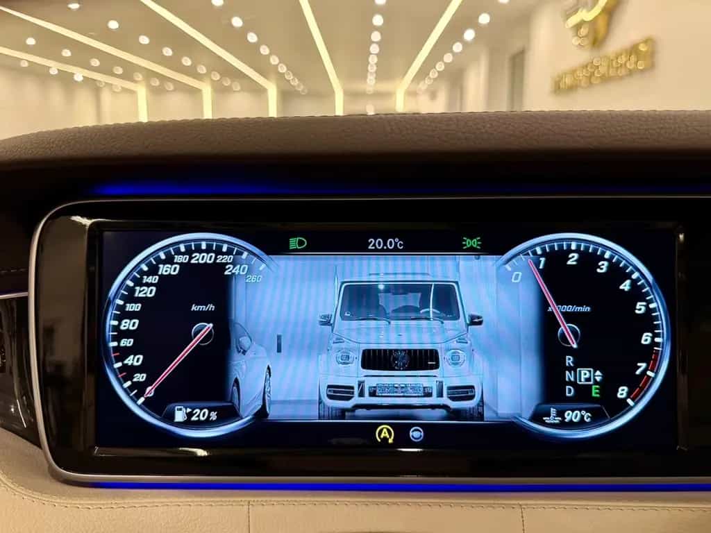 Mercedes-Benz S 500 Coupe 4Matic AMG Leder Beige/Swarovski 03/2015-photo-10