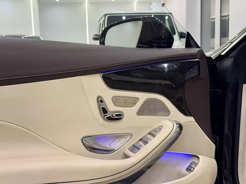 Mercedes-Benz S 500 Coupe 4Matic AMG Leder Beige/Swarovski 03/2015-photo-13