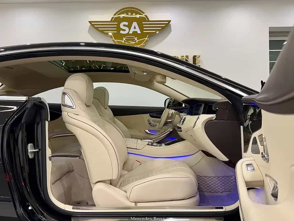 Mercedes-Benz S 500 Coupe 4Matic AMG Leder Beige/Swarovski 03/2015-photo-15