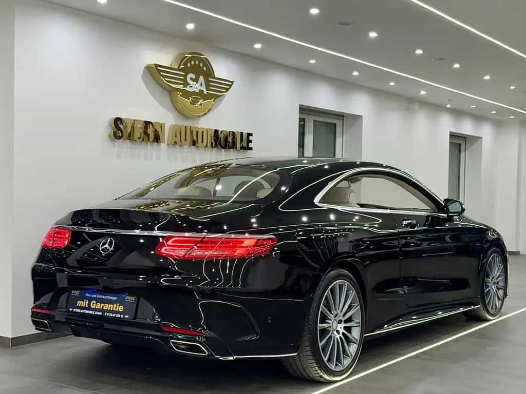 Mercedes-Benz S 500 Coupe 4Matic AMG Leder Beige/Swarovski 03/2015-photo-22