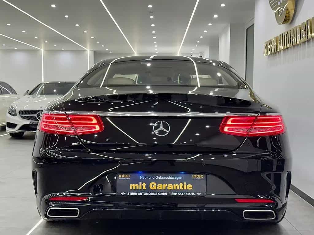 Mercedes-Benz S 500 Coupe 4Matic AMG Leder Beige/Swarovski 03/2015-photo-23