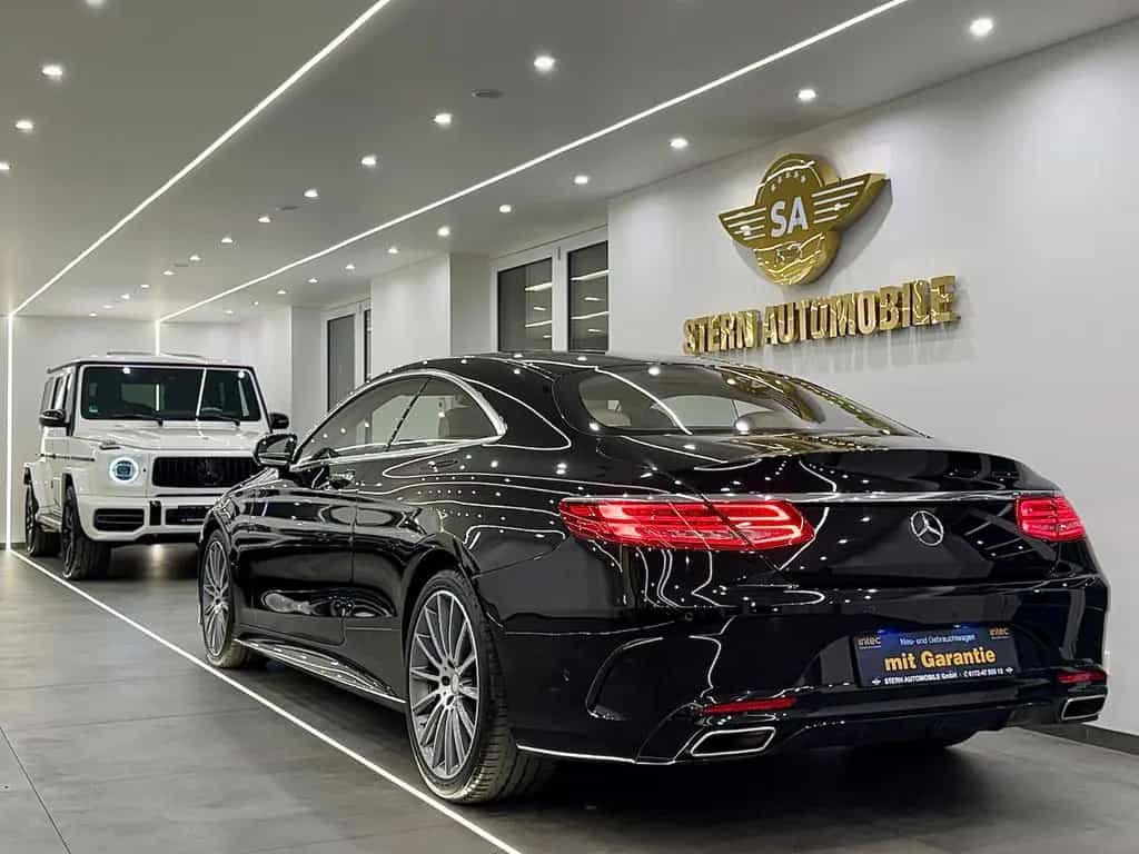 Mercedes-Benz S 500 Coupe 4Matic AMG Leder Beige/Swarovski 03/2015-photo-24