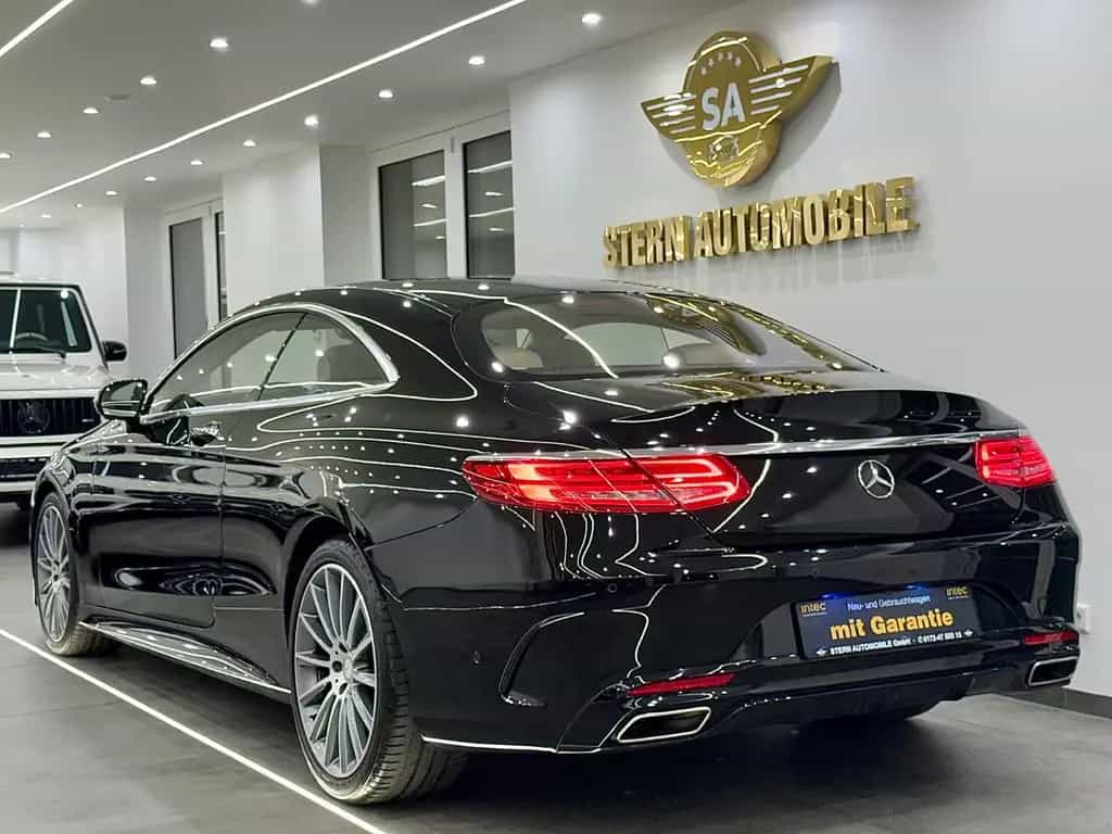 Mercedes-Benz S 500 Coupe 4Matic AMG Leder Beige/Swarovski 03/2015-photo-25