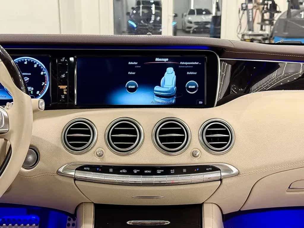 Mercedes-Benz S 500 Coupe 4Matic AMG Leder Beige/Swarovski 03/2015-photo-7