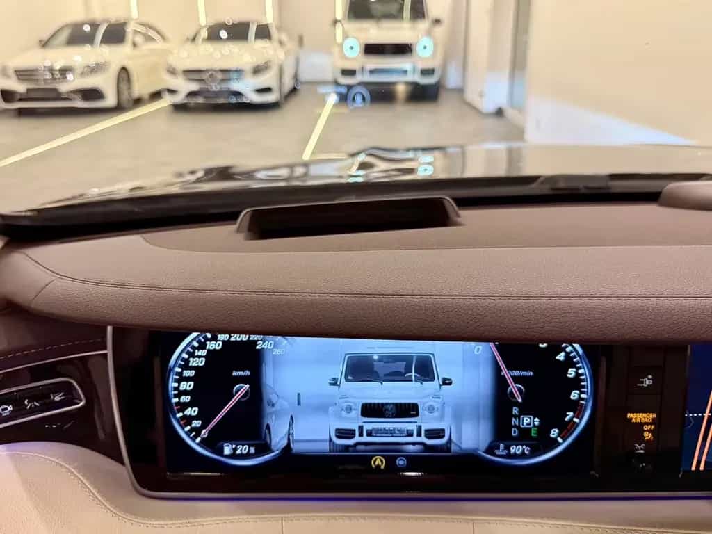 Mercedes-Benz S 500 Coupe 4Matic AMG Leder Beige/Swarovski 03/2015-photo-9